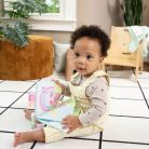 INGENUITY Puha érzékszervi könyv Deni 0hó+