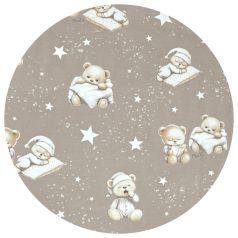Baby Shop ágynemű huzat 90*120 cm - Jó Éjszakát bézs