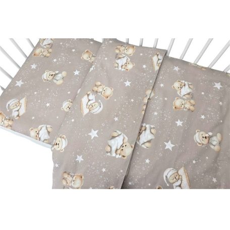 Baby Shop ágynemű huzat 90*120 cm - Jó Éjszakát bézs