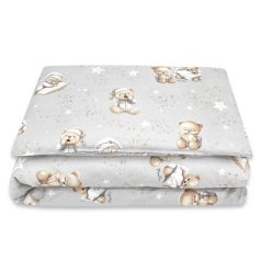   Baby Shop ágynemű huzat 90*120 cm - Jó Éjszakát szürke 
