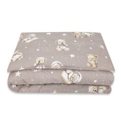 Baby Shop ágynemű huzat 100*135 cm - Jó Éjszakát bézs
