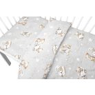 Baby Shop ágynemű huzat 100*135 cm - Jó Éjszakát szürke