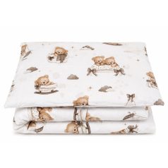 Baby Shop ágynemű huzat 100*135 cm - Mackó álom bézs