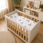 Baby Shop ágynemű huzat 100*135 cm - Mackó álom kék