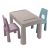 Tega Baby Teggi Multifun kisasztal + 2 db szék szett - stone/heather/tuquoise