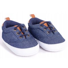 Yoclub Bébi Cipő 0-6 hó - S.kék/barna