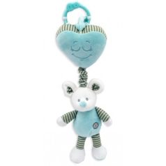 Tulilo plüss zenélő játék - menta egér