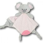 Tulilo puha plüss rágóka,alvókendő - szürke/rózsaszín koala 