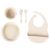 Zopa Szilikon étkészlet 5 db-os - Sand Beige