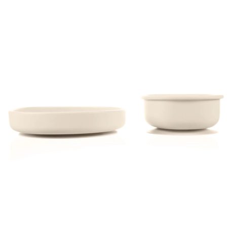 Zopa Szilikon étkészlet 5 db-os - Sand Beige