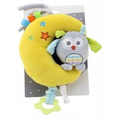 Tulilo plüss zenélő játék - holdon ülő bagoly