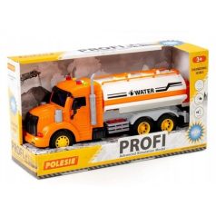 Polesie Toys Profi vízszállító kamion - fehér/narancs