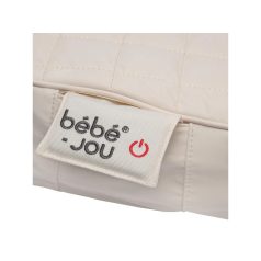   Bébé Jou fűtött steppelt pelenkázó lap - Quilted Squares (beige)