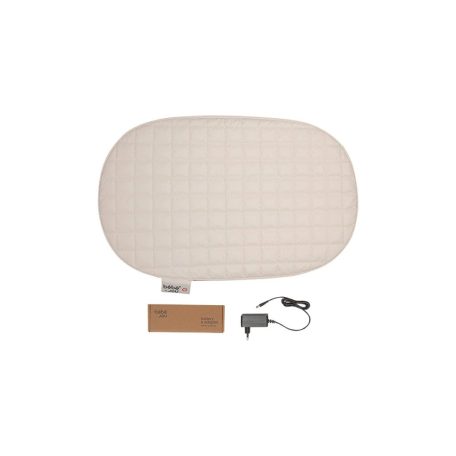 Bébé Jou fűtött steppelt pelenkázó lap - Quilted Squares (beige)