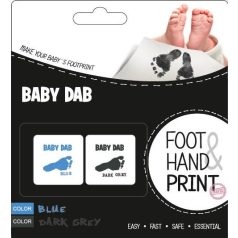 BABY DAB Lenyomatkészítő - kék/szürke
