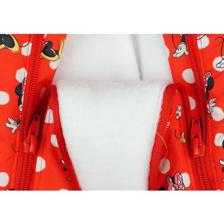Disney Minnie bélelt kapucnis bébizsák 56-62 piros