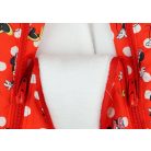 Disney Minnie bélelt kapucnis bébizsák 68-74 piros