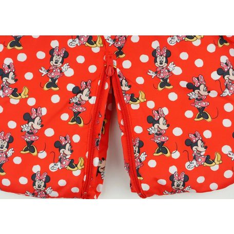 Disney Minnie bélelt kapucnis bébizsák 68-74 piros