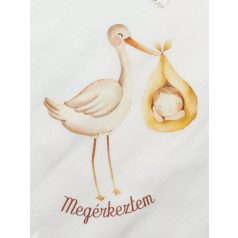 Textil tetra kifogó Gólyás  mintával 140*140 cm 