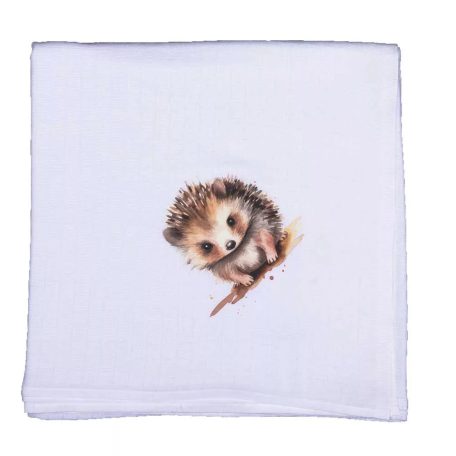 Textil tetra pelenka süni mintával 70x70cm 