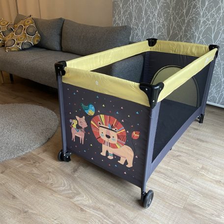 P&M Koot 1 szintes utazóágy - Lion Yellow