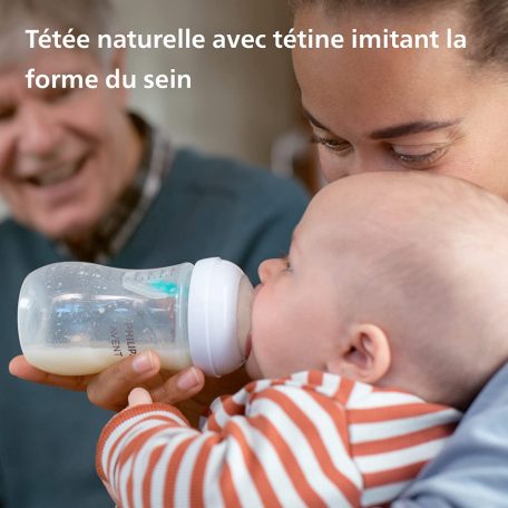 Philips AVENT Natural Response with Airfre 260 ml cumisüveg 1hó+ elefánt 