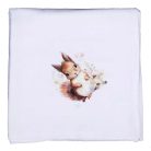 Textil tetra pelenka mókus mintával 70x70cm 
