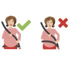 PETITE&MARS Biztonsági övterelő kismamáknak Beltley