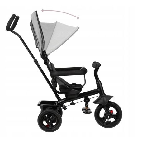 MoMi IRIS tricikli (forgatható üléssel) - Grey