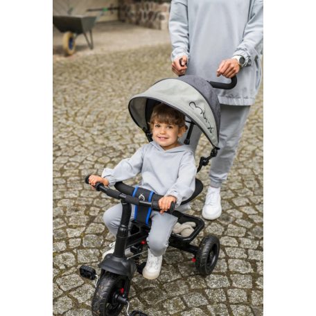 MoMi IRIS tricikli (forgatható üléssel) - Grey
