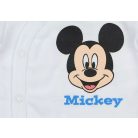 Disney Mickey Elöl patentos hosszú ujjú baba body fehér (68)