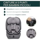 Chicco Gro-Up biztonsági autósülés I-Size 76-150 cm Isofix-nélküli autókba - Stone
