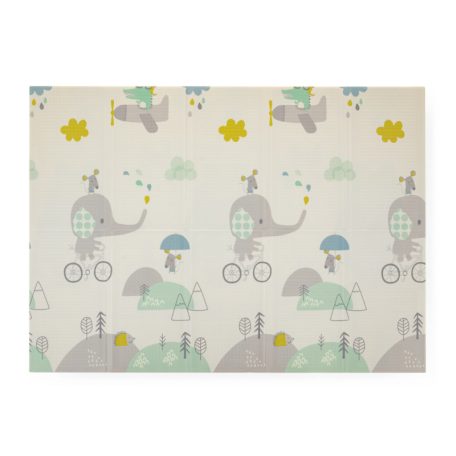 PETITE&MARS Összehajtható játszószőnyeg Campy Elephant&Fox