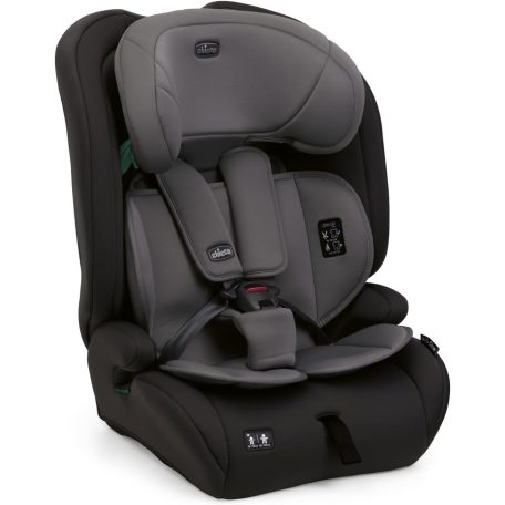 Chicco Gro-Up biztonsági autósülés I-Size 76-150 cm Isofix-nélküli autókba - Pure Black