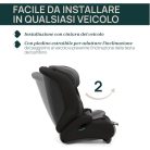 Chicco Gro-Up biztonsági autósülés I-Size 76-150 cm Isofix-nélküli autókba - Pure Black