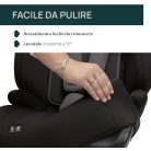 Chicco Gro-Up biztonsági autósülés I-Size 76-150 cm Isofix-nélküli autókba - Pure Black