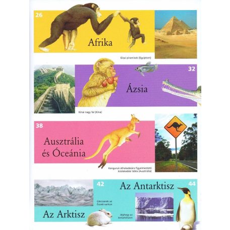 Képes atlasz gyermekeknek - Állatok a világban