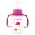 Baby Bruin fogós cumisüveg 120 ml - rózsaszín halacskás