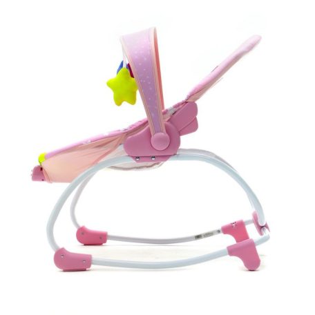 Asalvo Evolutive zenélő-rezgő pihenőszék 0-18 kg - Unicorn Pink