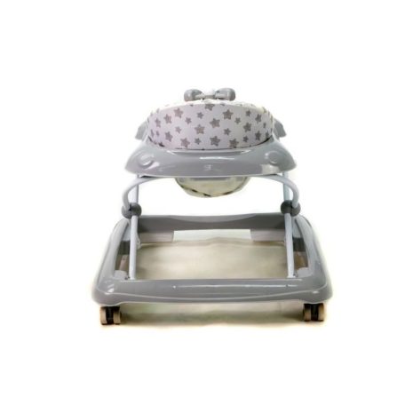 Asalvo bébikomp zenés játéktálcával - Baby Stars Grey