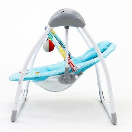 Asalvo Swing Musical időzíthető zenélő babahinta - Blue