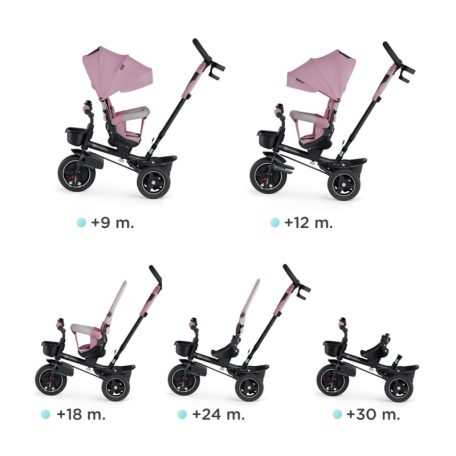 KINDERKRAFT Spinstep tricikli Pastel Pink