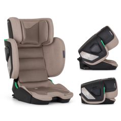   PETITE&MARS Flex Pro i-Size gyermekülés - 100-150 cm - Brown Air