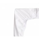 Matracvédő lepedő mózeskosárba 75*35 cm - fehér