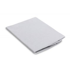 Pamut gumis lepedő mózeskosárba 40*90cm - szürke 