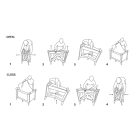 P&M Nook utazójáróka  - Charcoal Grey