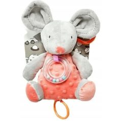 Tulilo plüss zenélő játék - coral egér 