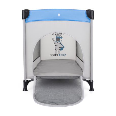 P&M Koot 1 szintes utazóágy - Zebra Super Power