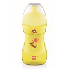 Mam 330 ml Sport Cup ivópohár - sárga kutyus