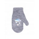 Yo! Bébi téli kesztyű 12 cm - szürke 